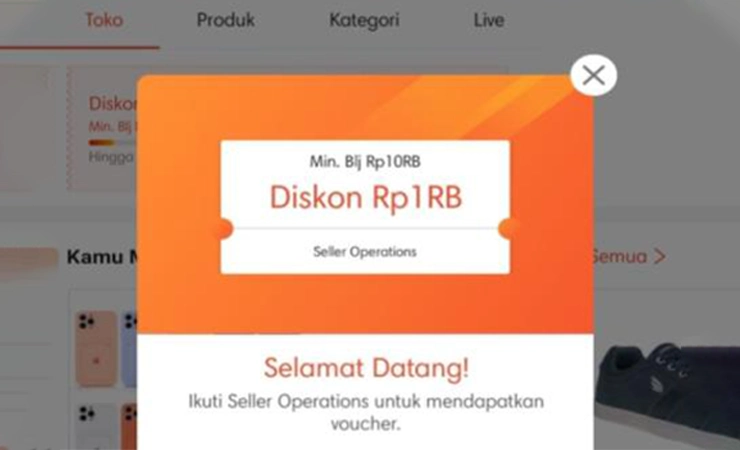 Follow Seller Shopee