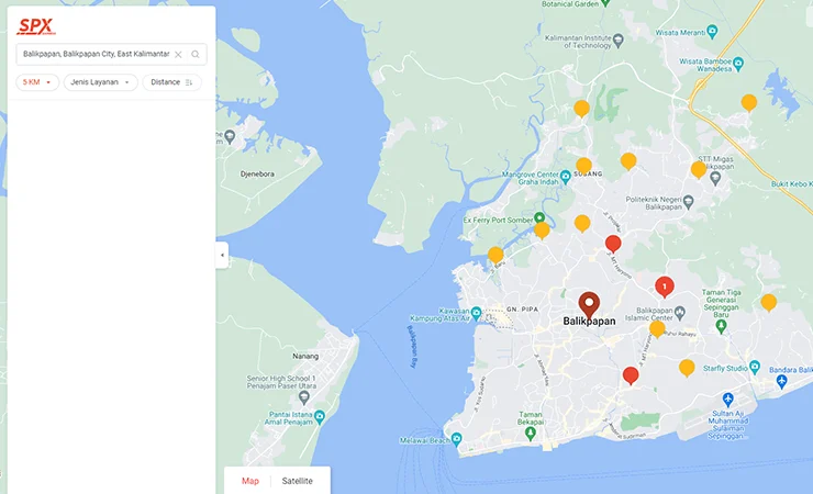 Cara Cek Lokasi Kantor Shopee Express Balikpapan