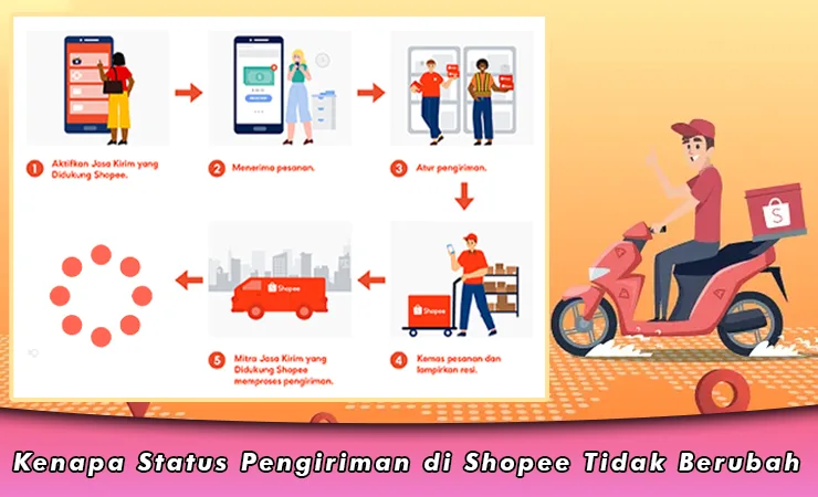 Kenapa Status Pengiriman di Shopee Tidak Berubah dan Solusinya