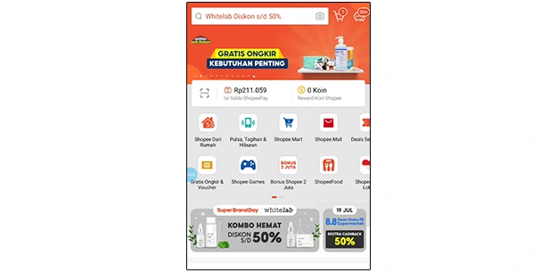 Buka Aplikasi Shopee Untuk Lihat Nomor Driver