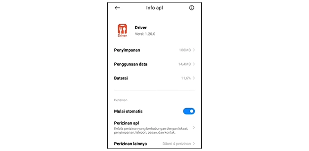 Buka Info Aplikasi Shopee Food Driver