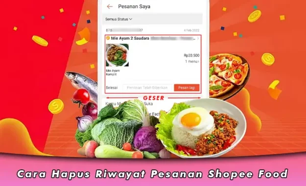 Cara Hapus Riwayat Pesanan Shopee Food