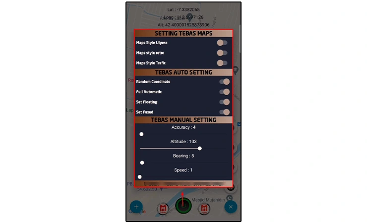 Masuk ke Menu Setting