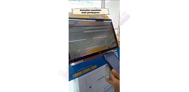 Input Kode Pembayaran