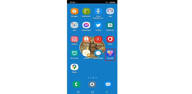 Buka Aplikasi Lazada