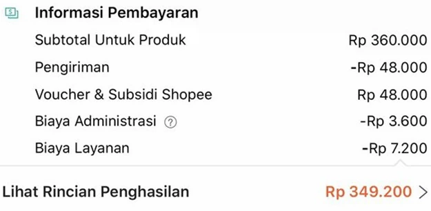 Kenapa Subtotal Pengiriman di Shopee Mahal